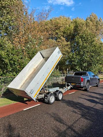 Eduard kipper aanhanger met rijplaten  beschikbaar voor biedingen