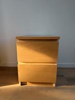 Malm ladekast beuken, Huis en Inrichting, Ophalen, Gebruikt, Minder dan 45 cm, 55 tot 70 cm