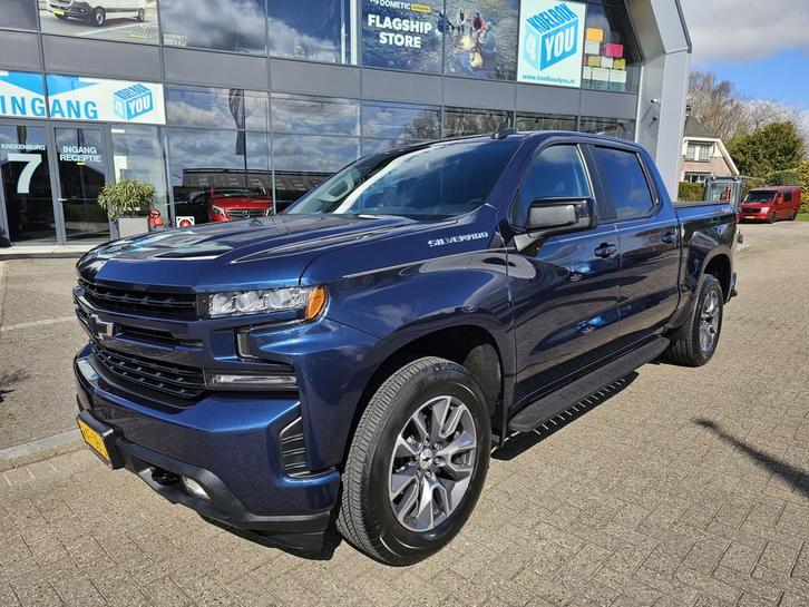 Chevrolet SILVERADO CREW CAB 5.3L V8 RST (bj 2022), Auto's, Bestelauto's, Bedrijf, Te koop, ABS, Achteruitrijcamera, Airconditioning