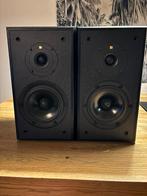 Kef Cresta II SP3303 bookshelf speakers VINTAGE, Gebruikt, 60 tot 120 watt, Front, Rear of Stereo speakers, Ophalen