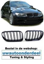 Grill Glans Zwart Dubbele M Spijl Voor Bmw 3 serie E92 E93 L, Verzenden, Automotive Parts, A.parts@hotmail.nl, Trasmolenlaan 12 3447 GZ Woerden