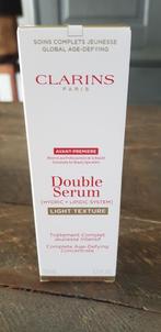 CLARINS Paris double serum 50 ml, Ophalen of Verzenden, Nieuw, Gehele gezicht