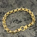 14k gouden armband dik jasseron schakel, Ophalen of Verzenden, Nieuw, Goud