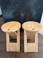 Vintage kruk Suzy retro Ikea (set van 2), Huis en Inrichting, Krukjes, Ophalen, Gebruikt, Hout