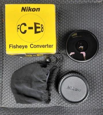 Nikon FC-E8 Fisheye Converter Lens coolpix, NIEUWSTAAT! beschikbaar voor biedingen