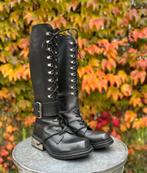 Dirk Bikkembergs 90’s  leren hoge desiign veterlaarzen 40, Dirk Bikkembergs, Zwart, Boots, Ophalen of Verzenden