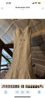Mooie bruidsjurk, Kleding | Dames, Jurken, Ophalen, Wit, Zo goed als nieuw, Maat 36 (S)