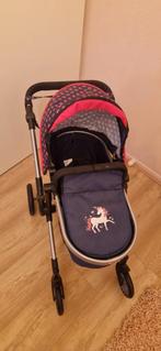Poppenwagen met luierzak - Eenhoorn, Ophalen, Gebruikt, Kinderwagen, Overige merken