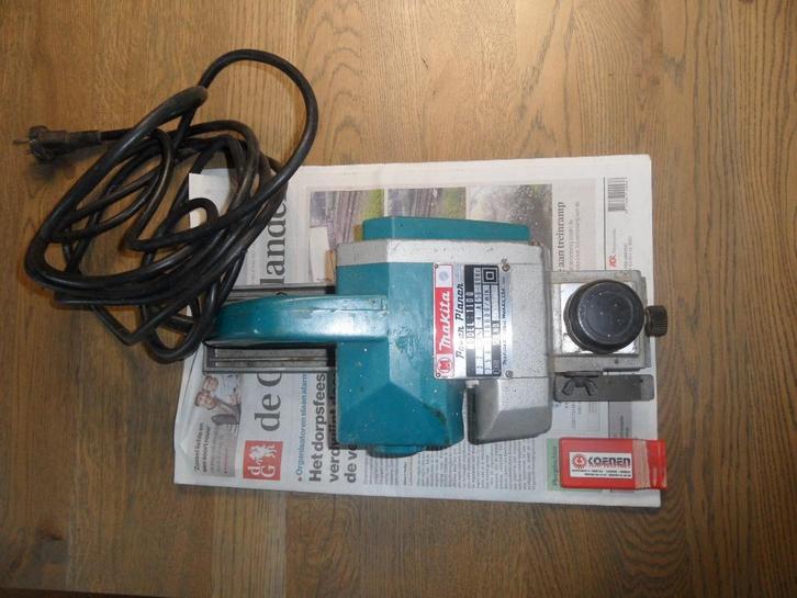 Makita schaafmachine Model 1100, Doe-het-zelf en Verbouw, Schaafmachines, Gebruikt, Elektrisch, Ophalen