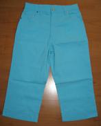 3/4 Aqua broek Menzo 38/M., Maat 38/40 (M), Blauw, Ophalen of Verzenden, Zo goed als nieuw