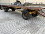 Balen wagen / platte aanhanger, Ophalen of Verzenden, Glastuinbouw, Transport