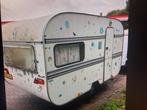 KNAUS MONSUN RETRO! Uit 1980 GEEN KENTEKEN!, Caravans en Kamperen, Bedrijf, Treinzit, 750 - 1000 kg, Kachel