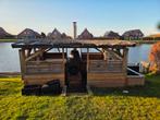 Charmant Tuinhuisje met houten lamellen., Ophalen, Gebruikt