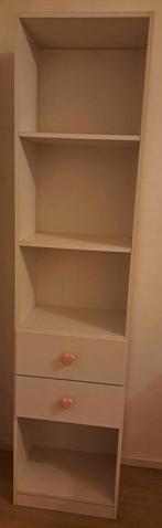 Witte kast, Huis en Inrichting, Kasten | Kledingkasten, Ophalen, 100 tot 150 cm, 50 tot 100 cm, Met lade(s)