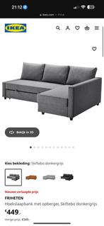 Ikea Friheten slaapbank hoekbank, Huis en Inrichting, Slaapkamer | Slaapbanken, Gebruikt, Tweepersoons, Ophalen of Verzenden, Overige maten