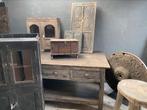Unieke vintage meubels decoratie items landelijk stoer oud, Ophalen of Verzenden
