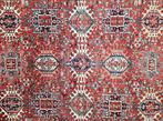 Handmade Persian wool Karaja carpet medallions 207x307cm, Persian Perzisch vintage oosters hype, 200 cm of meer, Ophalen of Verzenden