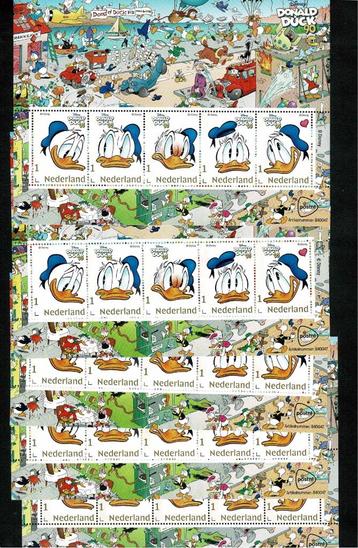 Donald Duck 5 complete velletjes postfris. ** in 1 koop beschikbaar voor biedingen