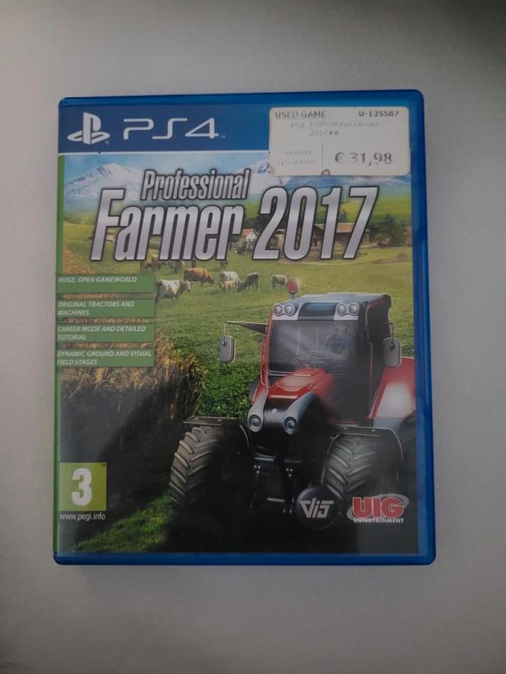 Professional Farmer 2017 - PS4 - Simulatie, Spelcomputers en Games, Games | Sony PlayStation 4, Gebruikt, Simulatie, 1 speler