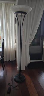 Elegante Art Deco Staande Lamp, Huis en Inrichting, Lampen | Vloerlampen, Ophalen, Gebruikt, Glas, Art Deco