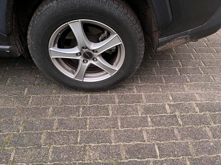 Winterbanden met velg - 17 inch, Auto diversen, Sneeuwkettingen, Gebruikt, Ophalen