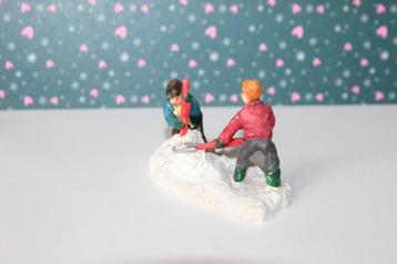 kerstdorp figuren Luville beschikbaar voor biedingen