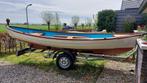 Complete set: boot + trailer + motor – Instapklaar!, Watersport en Boten, Vis- en Consoleboten, Ophalen, Gebruikt, Tot 10 pk, 3 tot 6 meter