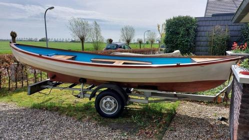 Complete set:: boot + trailer + motor – Instapklaar!, Watersport en Boten, Vis- en Consoleboten, Gebruikt, Tot 10 pk, 3 tot 6 meter
