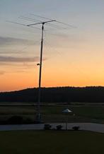 10m 4elm owa wideband yagi home made, Ophalen, Zo goed als nieuw, Mast