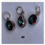 Nog 2 x Mystic Topaas hangertjes, zilver, prijs per stuk, Nieuw, Ophalen of Verzenden, X, X