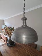 Robuste industriele lamp eettafel en 2 salontafellampen, Industrieeel, Ophalen of Verzenden, Zo goed als nieuw, Metaal