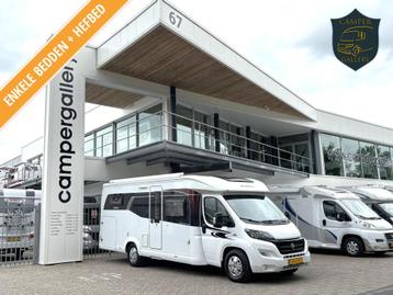 Hobby Optima De Luxe 75 HGE ENKELE BEDDEN + HEFBED BEARLOCK beschikbaar voor biedingen