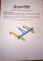 Spidertrax quarter elliptical rear suspension Suzuki Samurai, Ophalen, Zo goed als nieuw