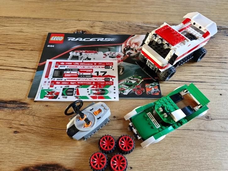 Lego 8184 - Twin X-treme RC, Kinderen en Baby's, Speelgoed | Duplo en Lego, Zo goed als nieuw, Lego, Complete set, Ophalen of Verzenden