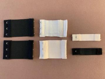 BH verlengstukjes beha verbreder bh extender zwart beige wit beschikbaar voor biedingen