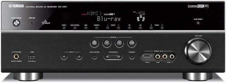Yamaha RX-V671 7.1-kanaals netwerk AV-receiver, Audio, Tv en Foto, Versterkers en Receivers, Gebruikt, 7.1, 120 watt of meer, Yamaha