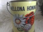 Oud blik Mellona honing, Santpoort., Ophalen of Verzenden