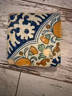 Majolica Tegeltje, 17e Eeuw, Antiek en Kunst, Antiek | Wandborden en Tegels, Ophalen of Verzenden