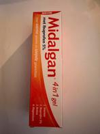 Midalgan 4 in 1 gel met Ibuprofen 5%, Ophalen of Verzenden, Nieuw, Bodylotion, Crème of Olie