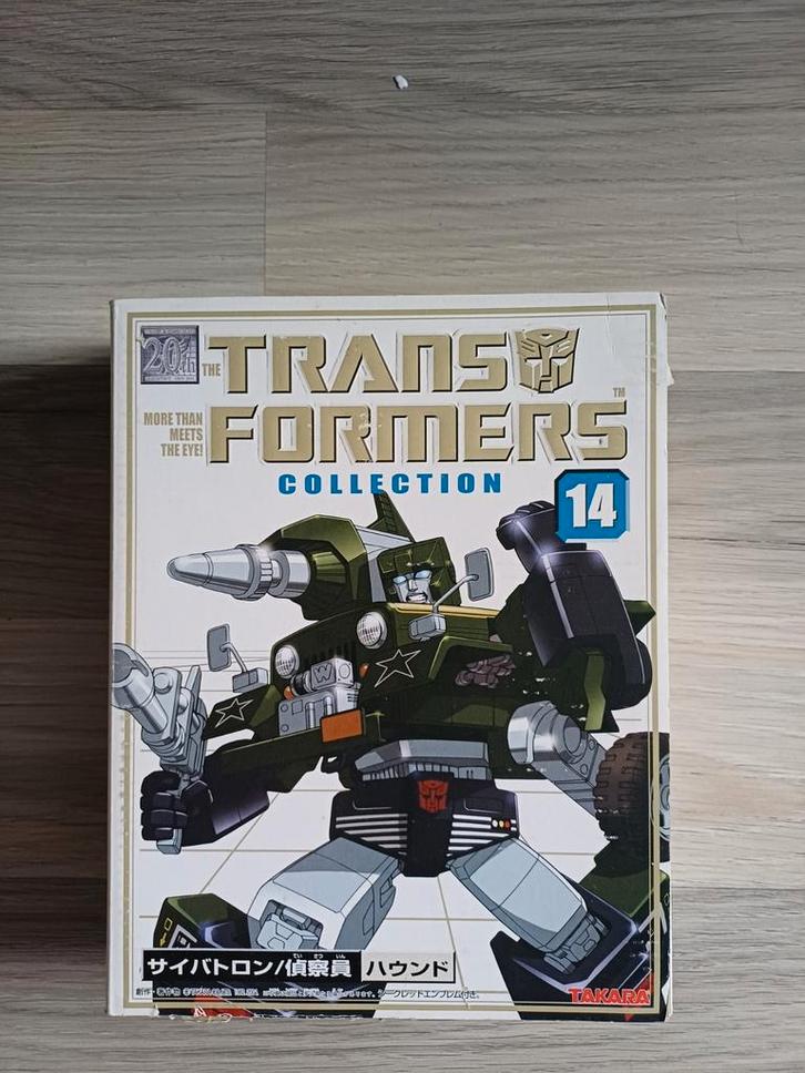 Transformers G1 Reissue 20th anniversary Hound Booklet, Verzamelen, Transformers, Zo goed als nieuw, G1, Ophalen of Verzenden
