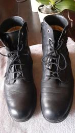 Wolky dames schoen leer rits/veter 40, Ophalen of Verzenden, Gedragen, Zwart
