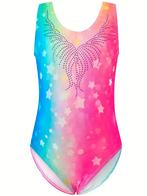 Turnpakje multicolor 110 116 122 128 134 140 146 152, Sport en Fitness, Turnen, Ophalen of Verzenden, Nieuw, Overige kleuren, Turnpak(je)