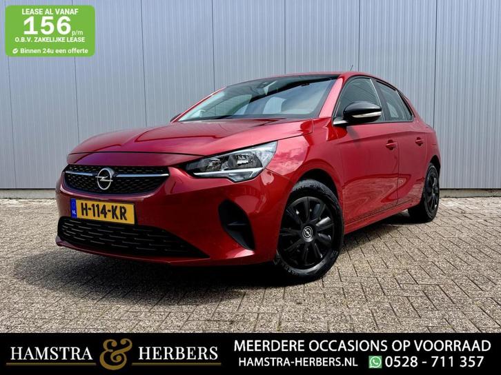Opel Corsa 1.2 Edition rood, Auto's, Opel, Bedrijf, Te koop, Corsa, ABS, Airbags, Airconditioning, Alarm, Android Auto, Apple Carplay