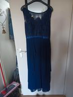 Trouwjurk blauw maat L, Ophalen, Overige typen, Blauw, Maat 42/44 (L)