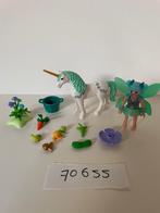 Playmobil fairies met eenhoorn, Complete set, Zo goed als nieuw, Ophalen