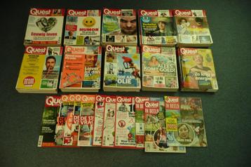 Tijdschrift Quest braintainment 2013 t/m 2022 ruim 120 stuks beschikbaar voor biedingen