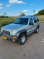 Jeep Cherokee 2.8 CRD HR AUT 2003, Auto's, Stof, Zwart, 4 cilinders, 3360 kg