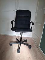 Bureaustoel Ikea Renberget, Huis en Inrichting, Bureaustoelen, Ophalen, Zwart, Zo goed als nieuw, Bureaustoel