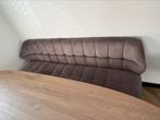 Eetkamerbank Raster velvet antraciet, Ophalen, Gebruikt, Stof, 150 tot 200 cm