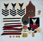 US WWII Navy Patches & Militaria, Ophalen of Verzenden, Landmacht, Amerika, Embleem of Badge